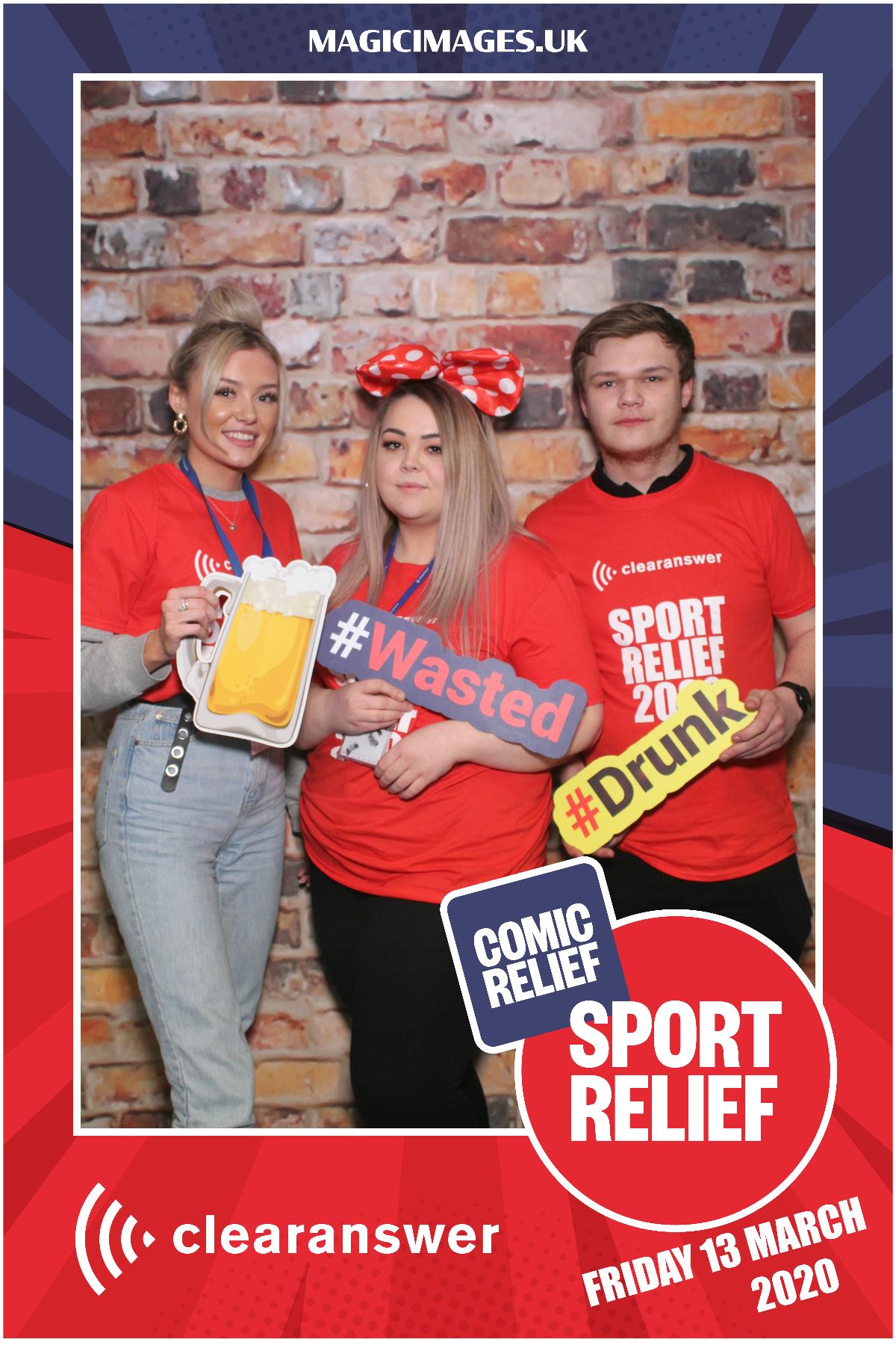 Clear Answer Sport Relief | View more photos from the event at gallery.magicimages.uk/u/MagicImages/Clear-Answer-Sport-Relief